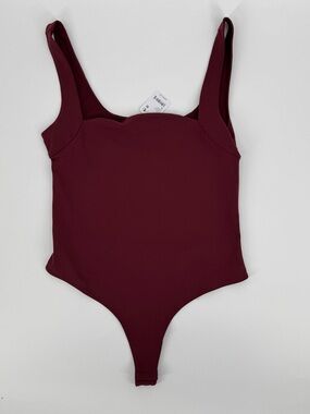 Free People Intimately FP Bodysuit XL Plum Acai Stretch Tank NWT
